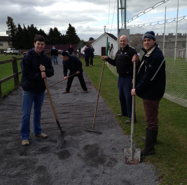 Installation of Walking Track around the GAA grounds